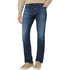 AG Adriano Goldschmied NWT Everett Slim Straight Jeans Size 40 x 33 Dark Blue